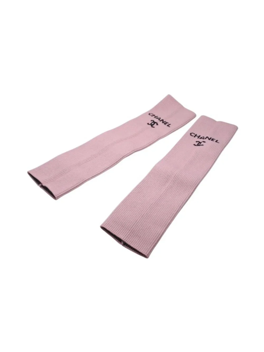 Chanel Leg Warmer Leg Warmers CC Logo Pink Collection